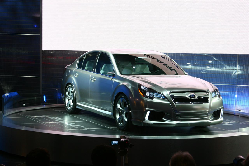Illustration for article titled Subaru Legacy Concept: Fully Revealed With Details